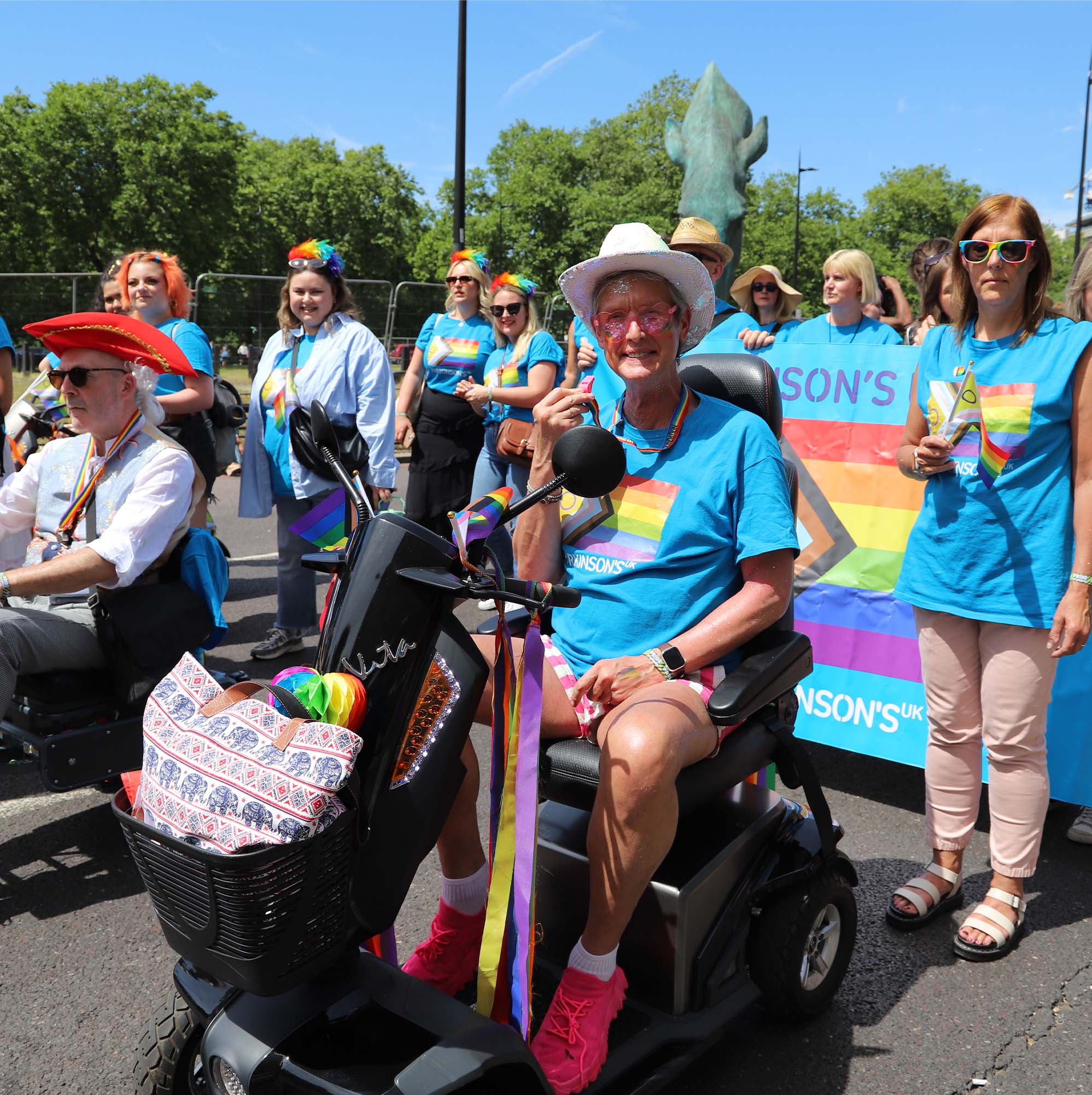 TGA team up with Parkinson’s UK to help members attend Pride in London